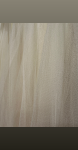 Fusta midi tulle- beige