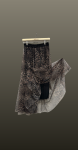 Fusta midi tulle-animal print