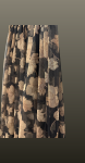 Fusta midi- imprimeu floral