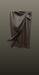 Fusta midi piele