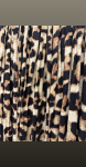 Fusta midi- animal print