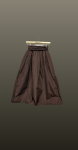 Fusta midi fas- cordon talie