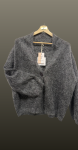 Cardigan boho- cu un nasture