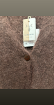 Cardigan boho- cu un nasture