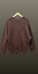 Cardigan boho- cu un nasture