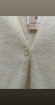 Cardigan boho- cu un nasture
