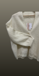 Cardigan boho- cu un nasture