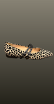Balerini leopard cu barete
