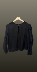 Bluza tip camasa-neagra