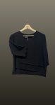 Bluza asimetrica- negru