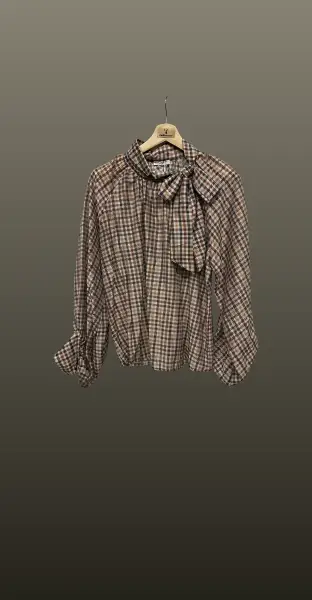 Camasa tencel-funda-imprimeu carouri