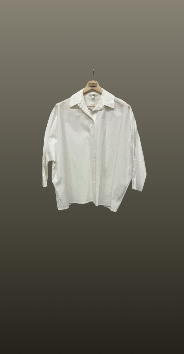 Camasa oversized-alba Camasa oversized-alba