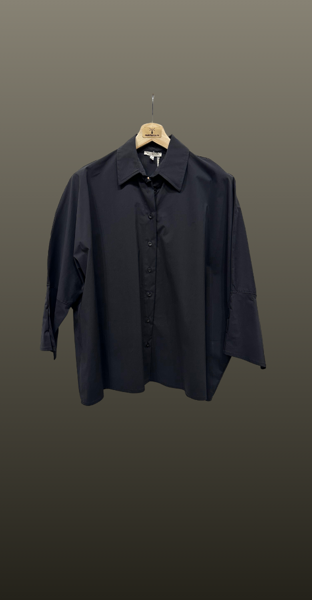 Camasa oversized-negru Camasa oversized-negru