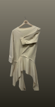 Bluza asimetrica  croi lejer-nude