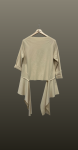 Bluza asimetrica  croi lejer-nude