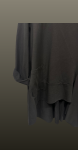 Bluza asimetrica croi lejer-negru