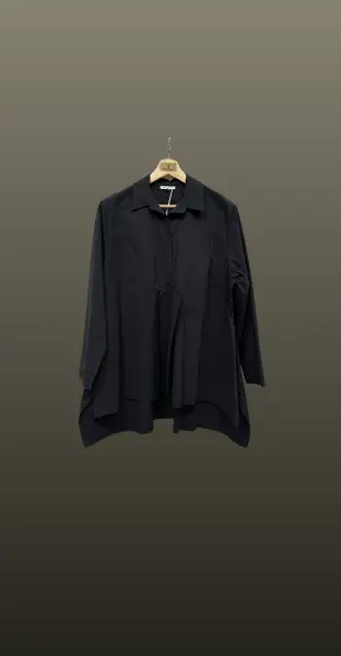 Camasa oversized-negru
