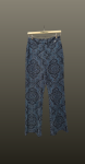 Pantalon cocktail-metalic
