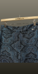 Pantalon cocktail-metalic