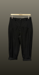Pantalon creion-negru