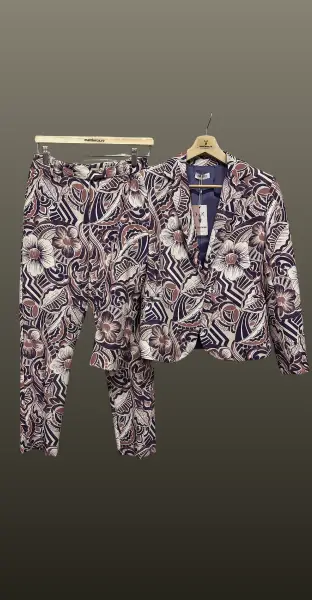 Pantalon imprimeu floral