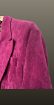 Sacou reiat fin-fuchsia
