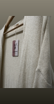 Cardigan lung din tricot fin