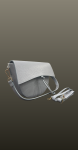 Geanta semicerc office- baby blue