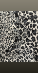 Esarfa animal print- gri