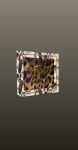 Esarfa animal print- maro