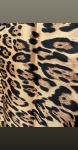 Esarfa animal print- maro