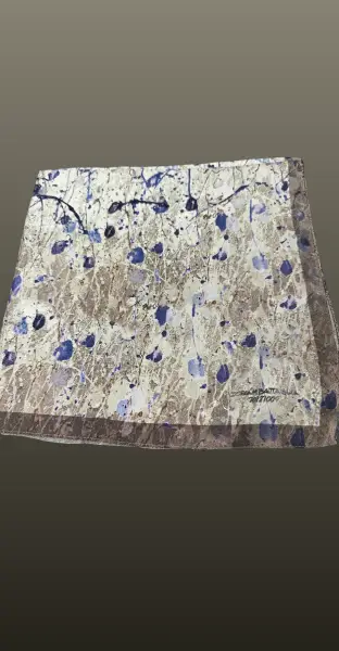 Esarfa de matase- maro
