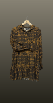 Rochie A-line tip cămașă lejeră 