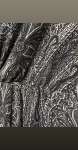 Rochie bleumarin-imprimeu floral