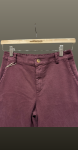Jeans palazzo lejer-burgundy