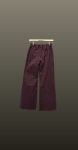 Jeans palazzo lejer-burgundy
