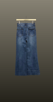 Jeans casual evazat- albastru