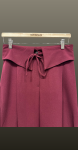 Pantalon brau intors- burgundy