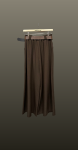 Pantalon palazzo- maro
