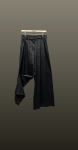 Pantalon larg vintage- negru
