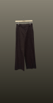 Pantalon larg vintage- negru