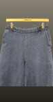 Jeans palazzo- albastru