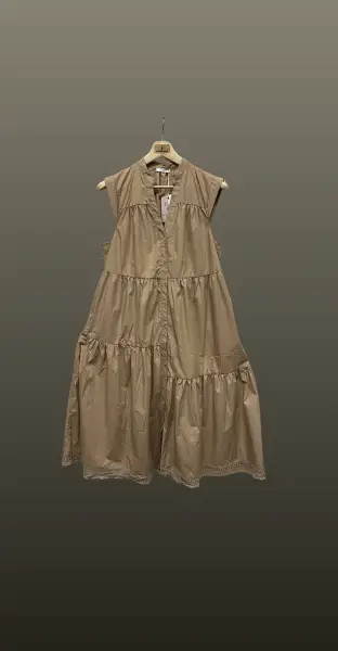 Rochie midi- beige