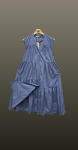 Rochie midi- albastru