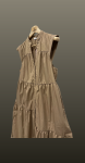 Rochie midi- beige