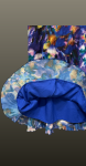 Rochie scurta tip maiou- curcubeu