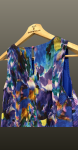 Rochie scurta tip maiou- curcubeu