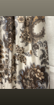 Rochie midi decolteu- maro