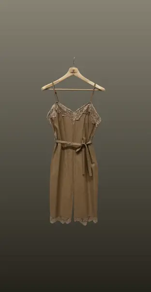 Rochie tip furou- beige