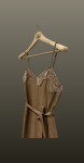 Rochie tip furou- beige